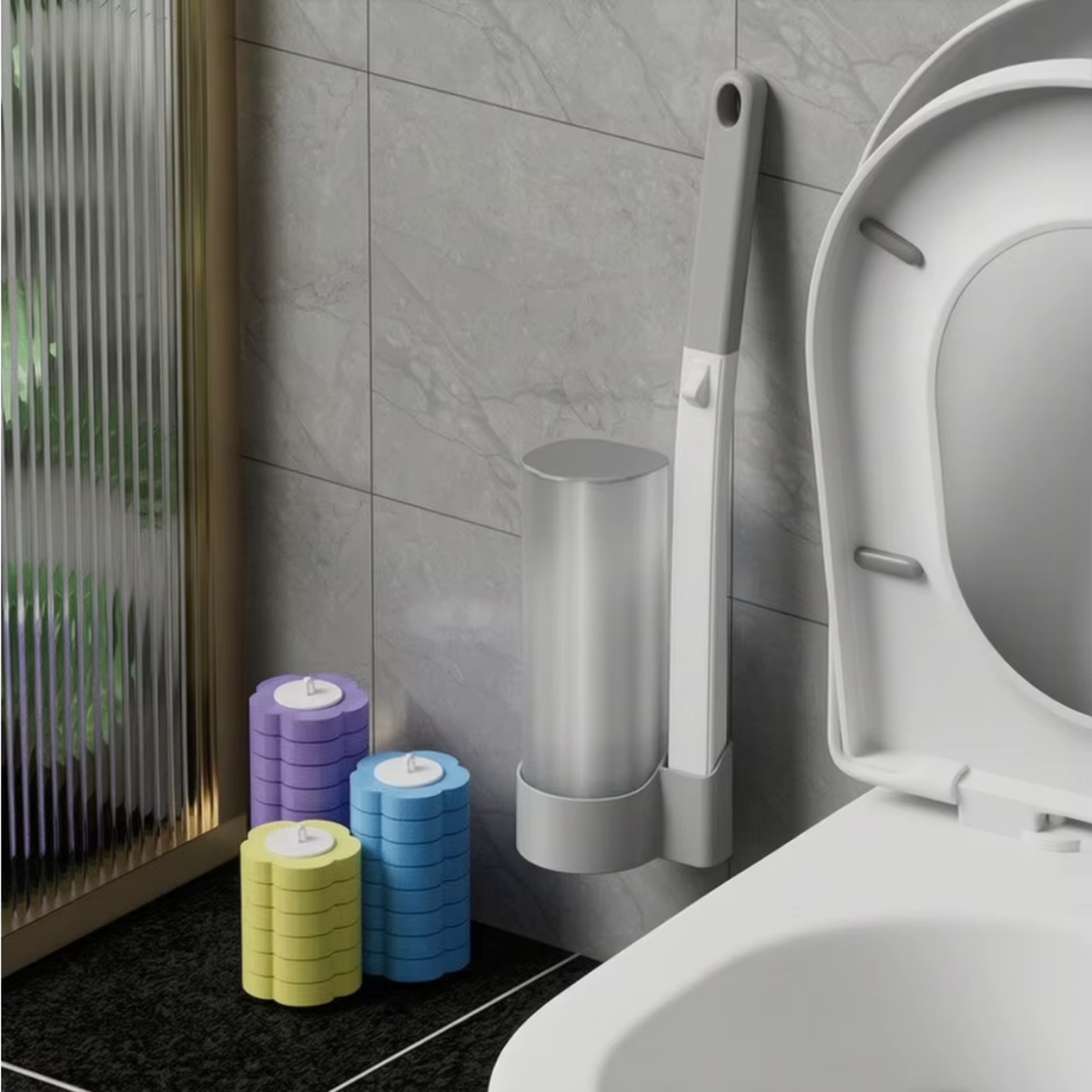 Zelvoro™ Cserélhető Fejű WC-Tisztító